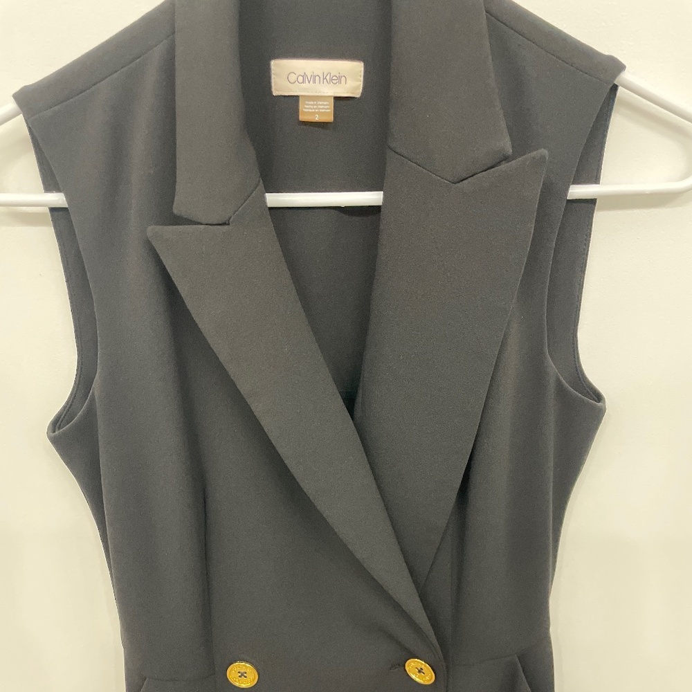 Calvin Klein wrap dress
